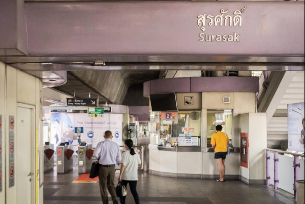 P1 Silom Pan Large Room Full Kitchen Wifi 4-6Pax Бангкок Экстерьер фото
